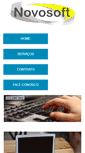 Mobile Screenshot of novosoft.com.br
